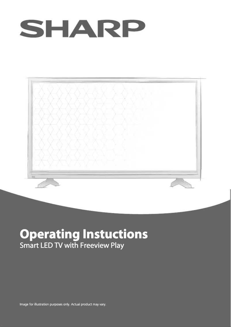 Page 1 de la notice Manuel utilisateur Sharp LC-32HI5332KF