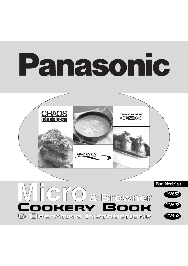 Image de la première page du manuel de l'appareil NN-V653