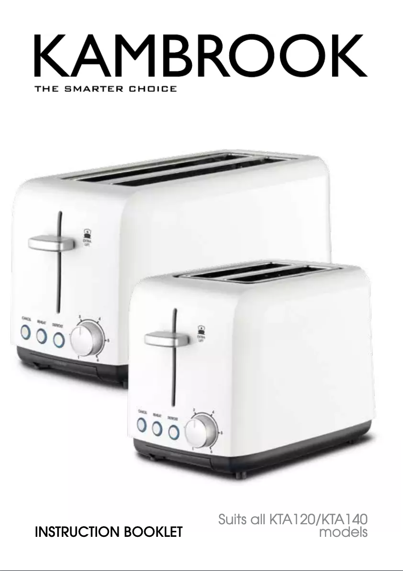Page 1 de la notice Manuel utilisateur Kambrook KTA140