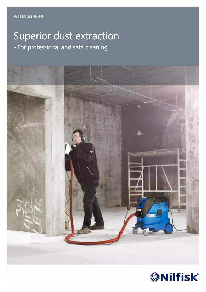 Image de la première page du manuel de l'appareil ATTIX 33-2M PC