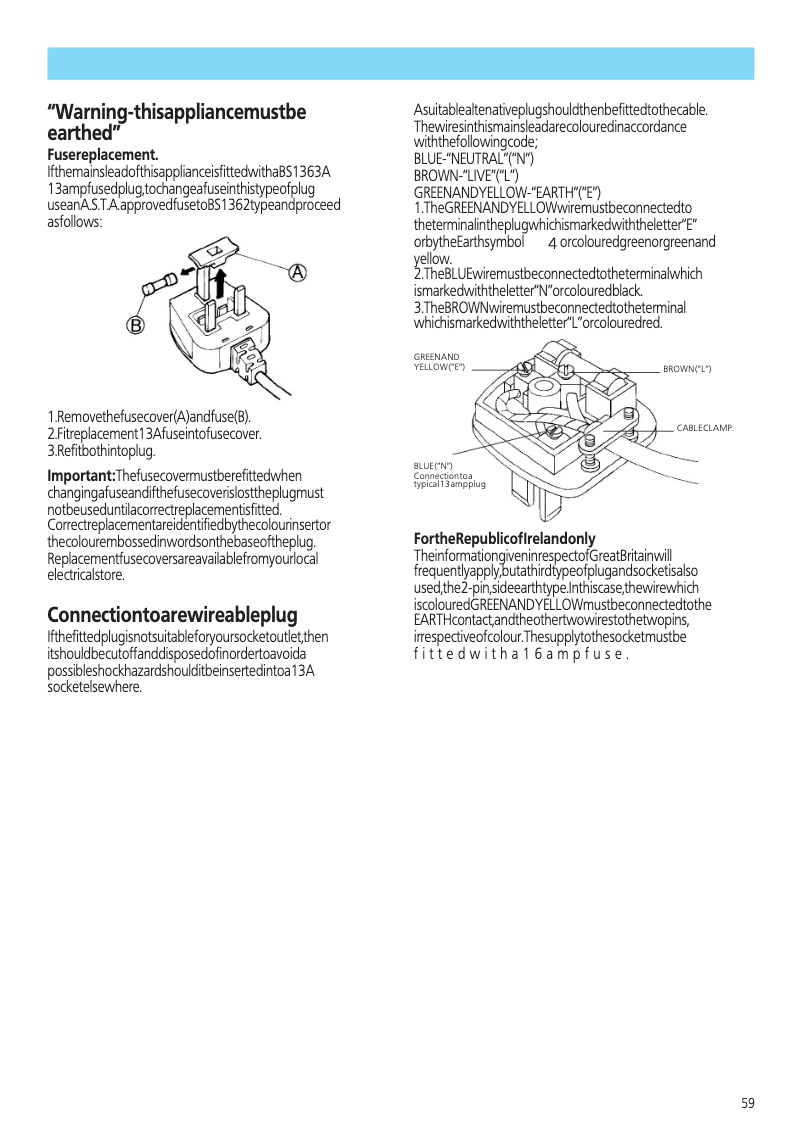 Page 1 de la notice Manuel utilisateur Whirlpool ARG 973/3