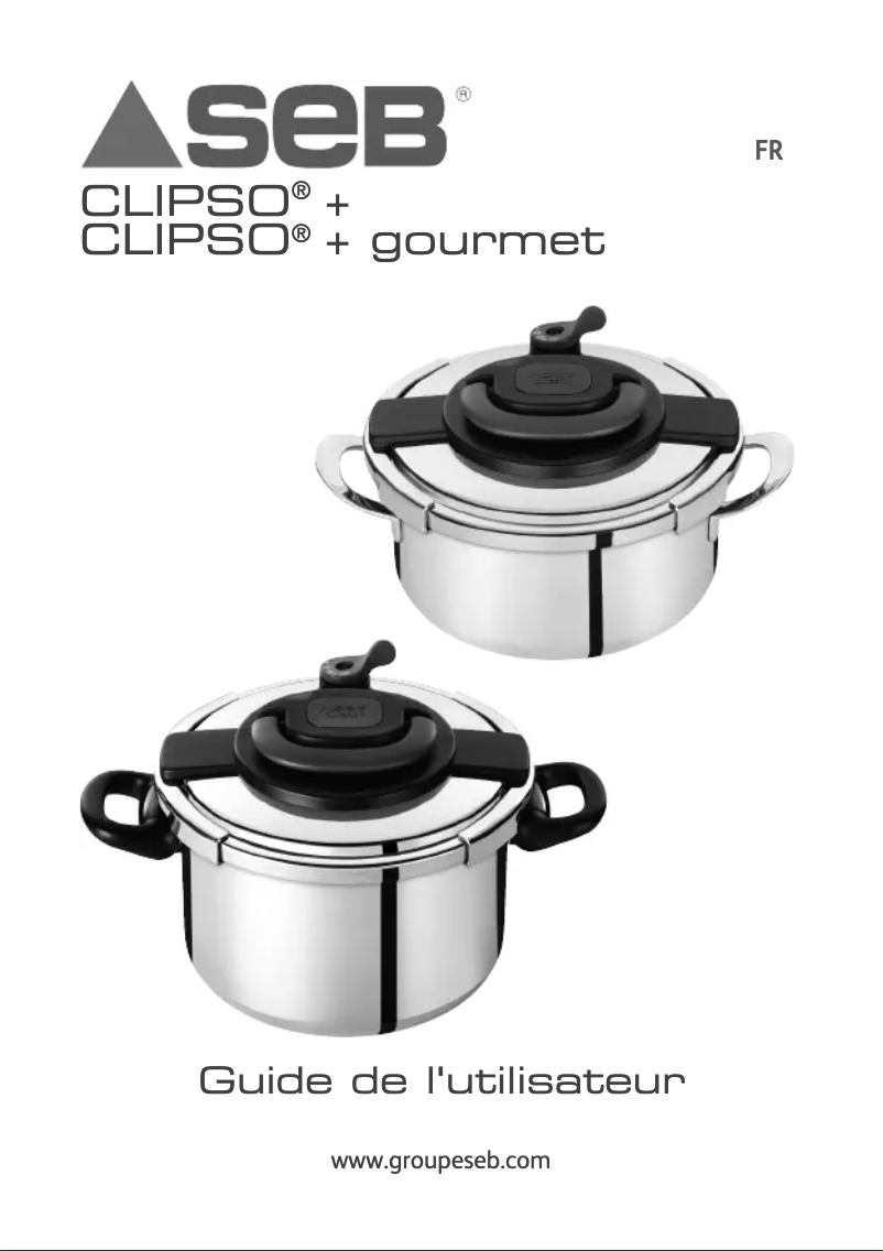 Image de la première page du manuel de l'appareil Clipso+ Gourmet P43813