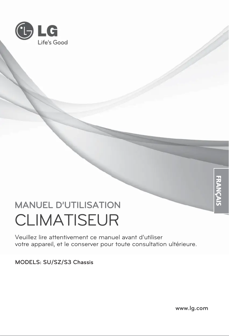 Page 1 de la notice Manuel utilisateur LG C186RP