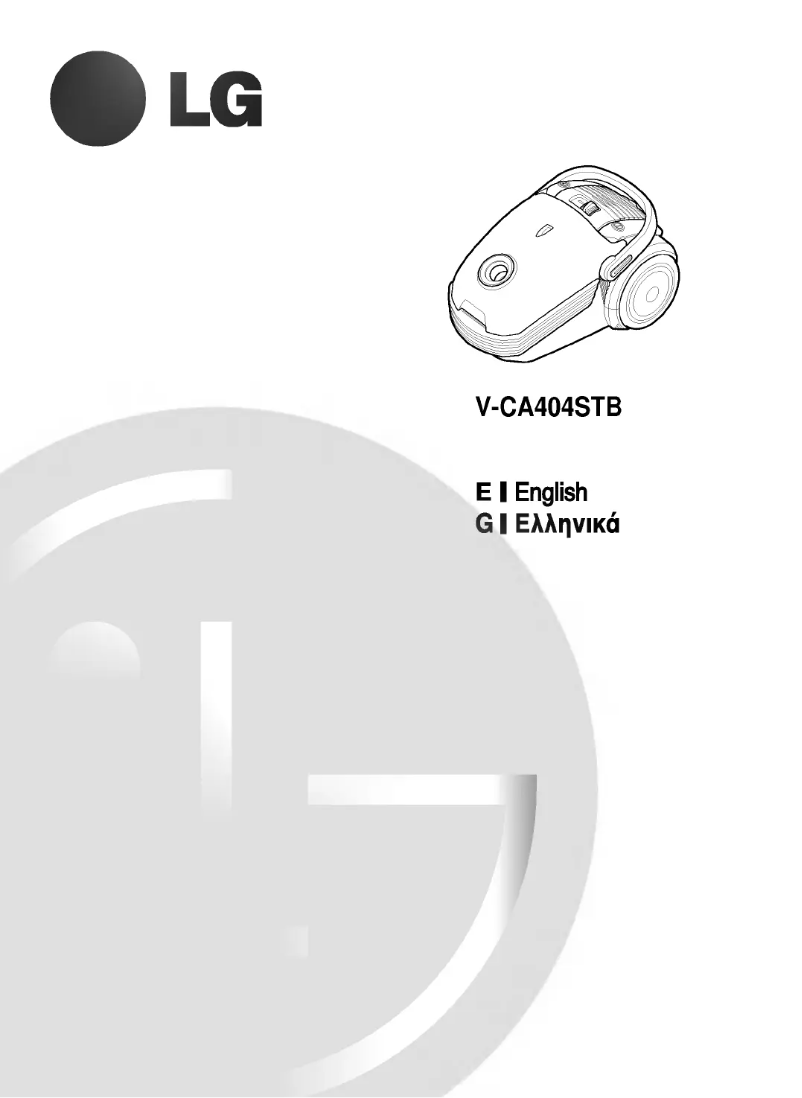 Page 1 de la notice Manuel utilisateur LG V-CA404STB