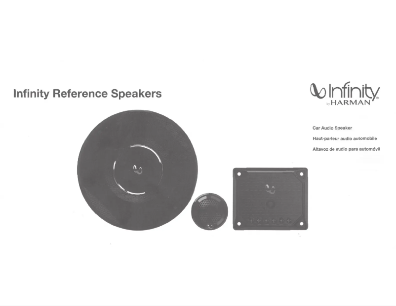 Page n°1 - Manuel utilisateur Infinity Reference REF757T