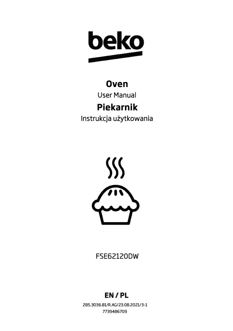 Page 1 de la notice Manuel utilisateur Beko FSE62120DW