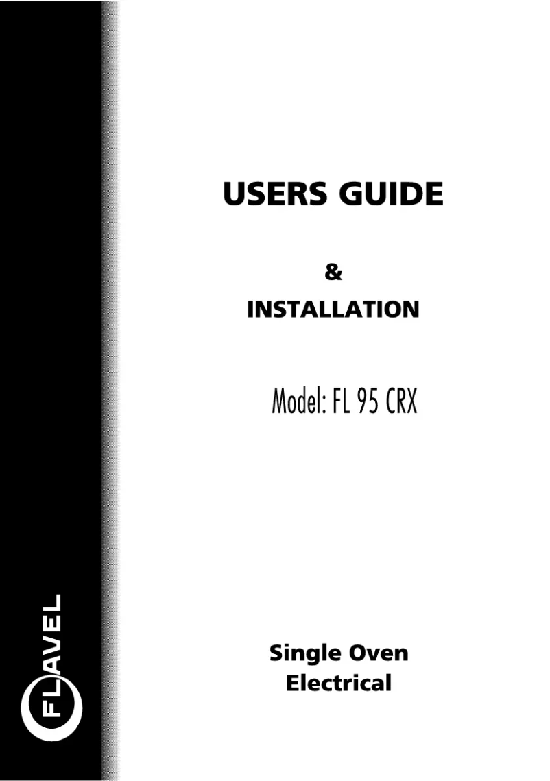 Page 1 de la notice Manuel utilisateur Flavel FL95CR