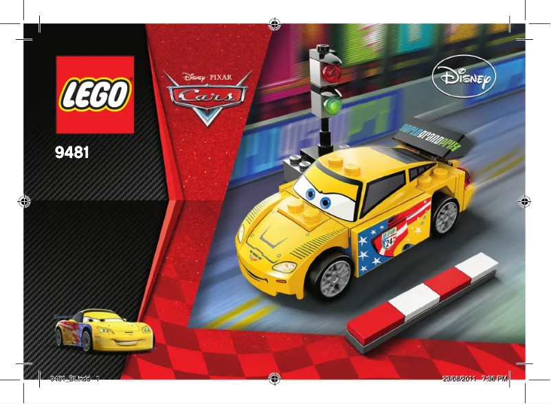 Page n°1 - Manuel utilisateur Lego Jeff Gorvette