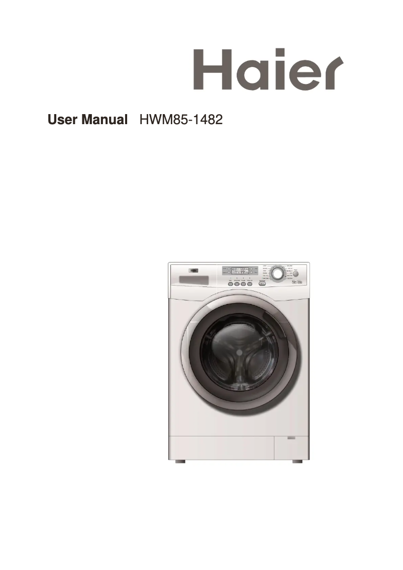 Page 1 de la notice Mode d'emploi Haier HWM85-1482