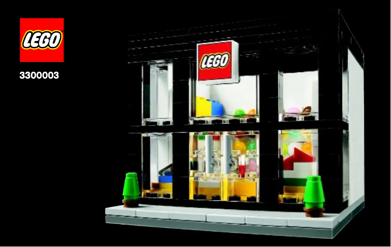 Page 1 de la notice Manuel utilisateur Lego Brand Retail Store
