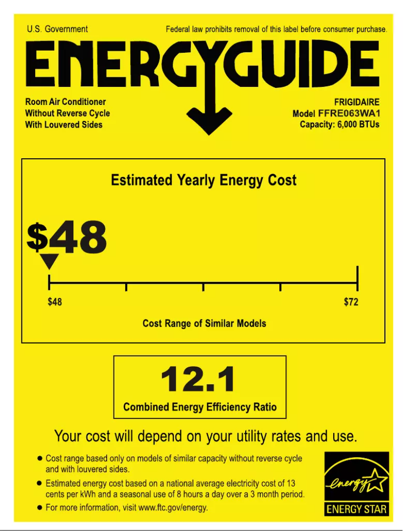 Imagen de la primera página del manual del dispositivo FFRE063WAE
