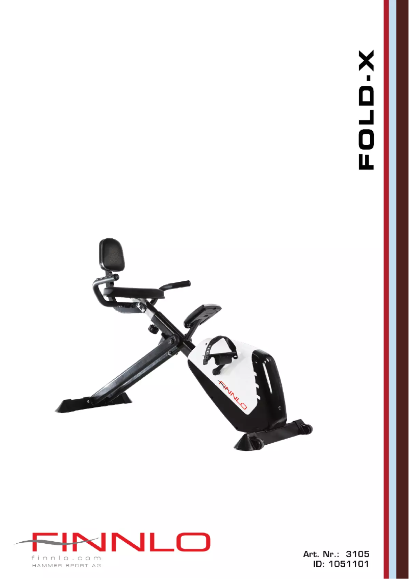 Page 1 de la notice Manuel utilisateur Finnlo Fold X
