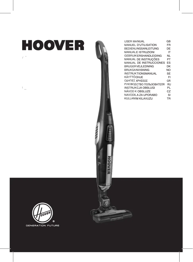 Page 1 de la notice Mode d'emploi Hoover ATV204GB 011