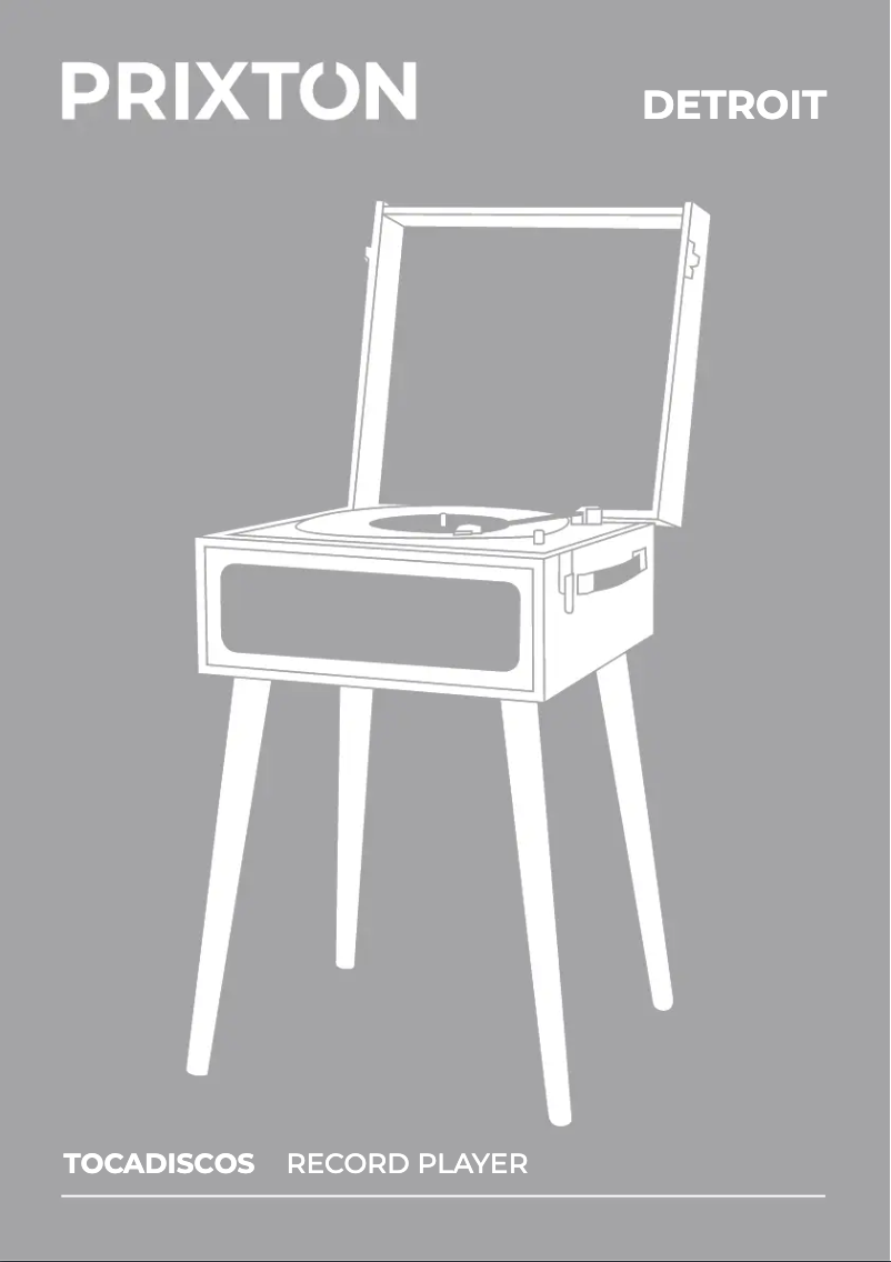 Page n°1 - Manuel utilisateur Prixton Detroit