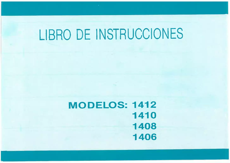 Page 1 de la notice Manuel utilisateur Alfa 1408