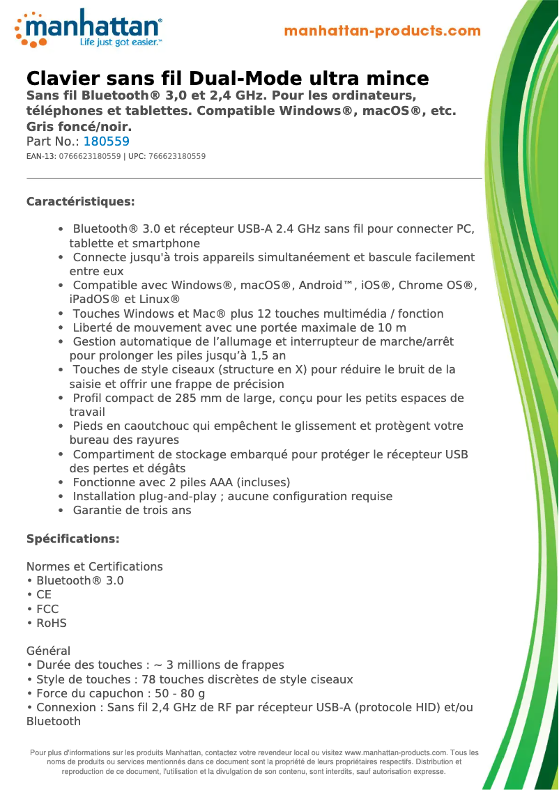 Image de la première page du manuel de l'appareil 180559