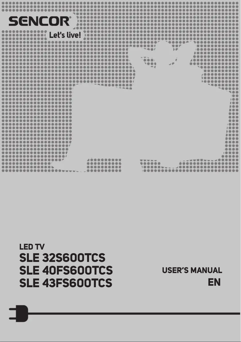 Imagen de la primera página del manual del dispositivo SLE 43FS600TCS