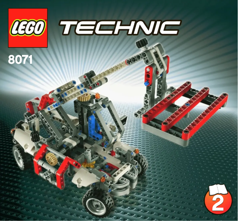 Page n°1 - Manuel utilisateur Lego Technic 8071