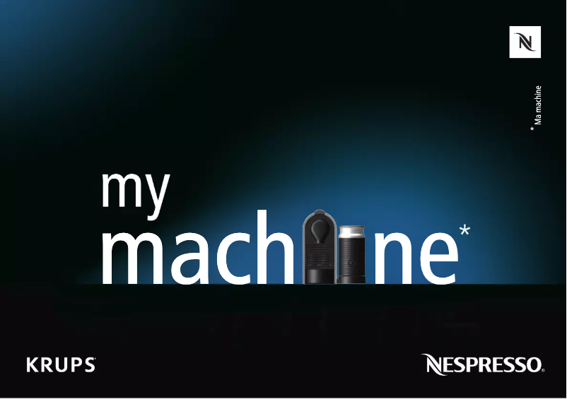 Page 1 of the manual User Manual Krups Nespresso U XN2601