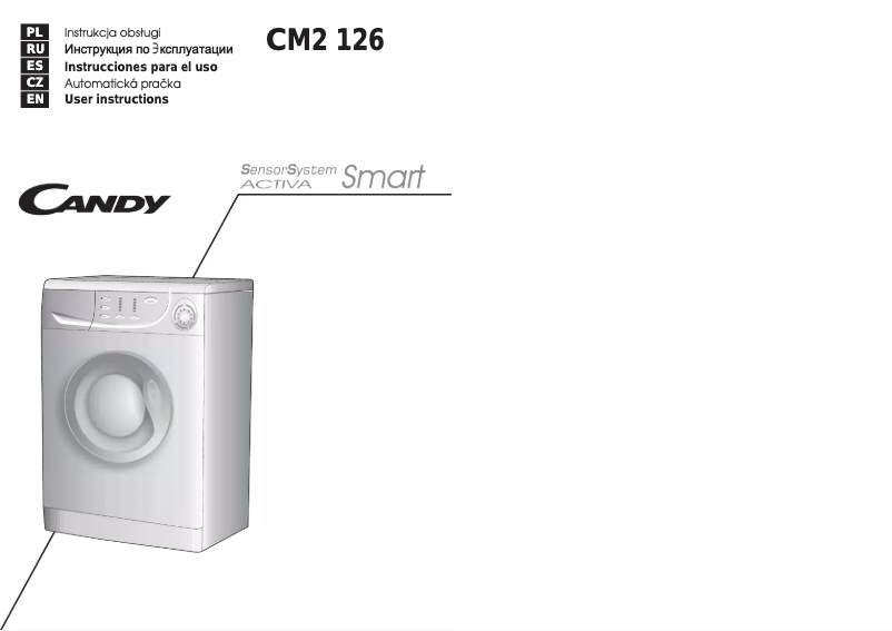 Image de la première page du manuel de l'appareil CM2126