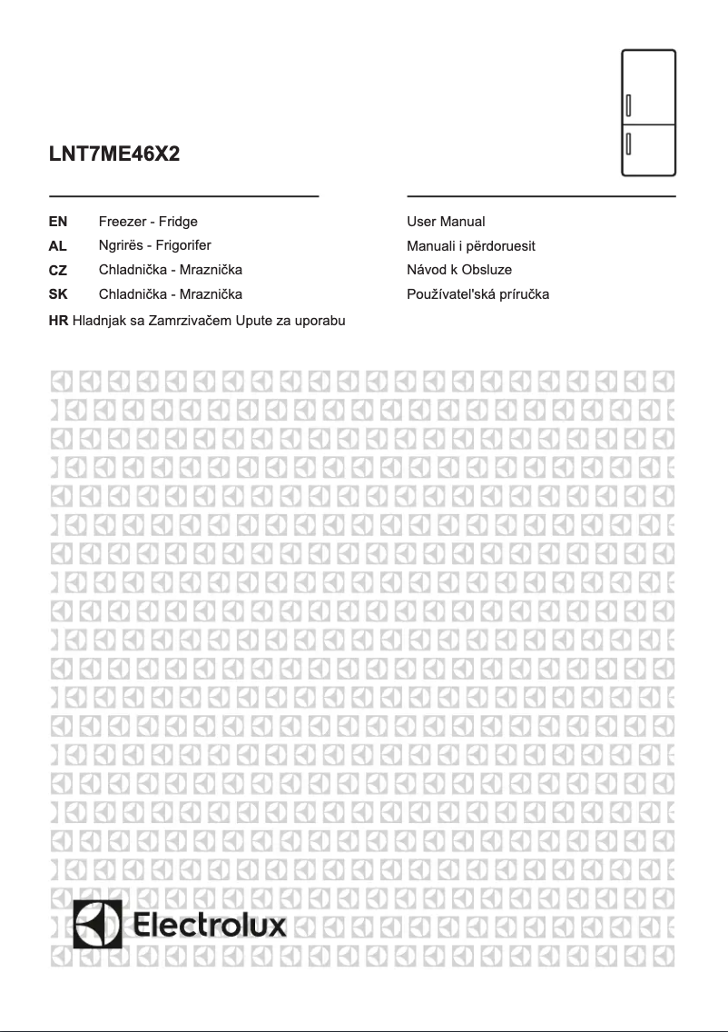 Página 1 del manual Manual de usuario Electrolux LNT7ME46X2