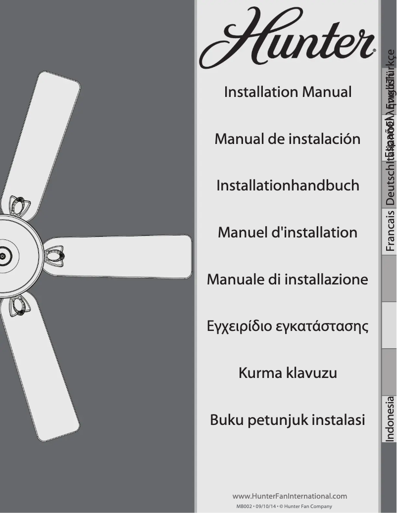 Página 1 del manual Manual de usuario Hunter Builder