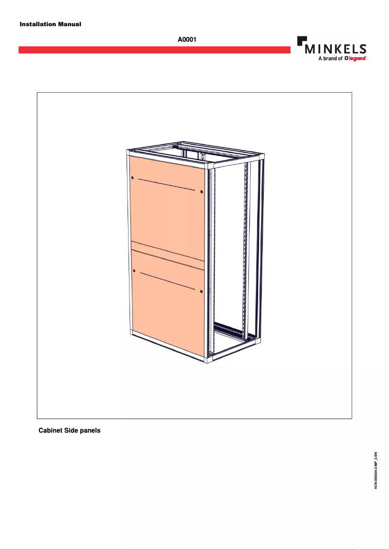 Page n°1 - Manuel utilisateur Minkels MA01-000842-4