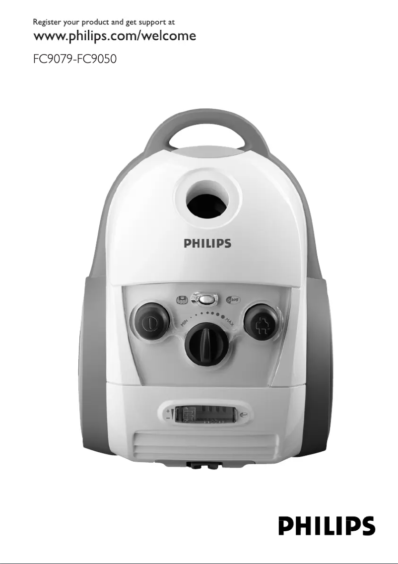 Page n°1 - Manuel utilisateur Philips Jewel FC9070