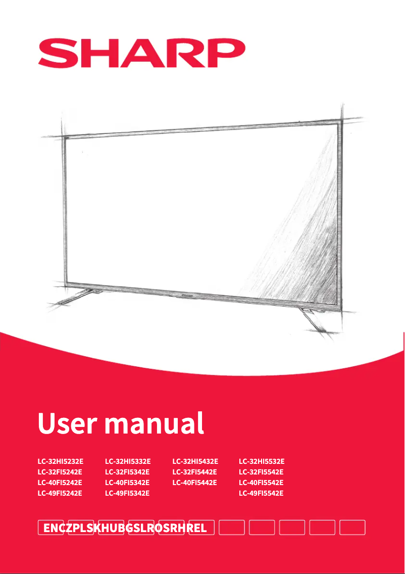 Page n°1 - Manuel utilisateur Sharp LC-40FI5342E