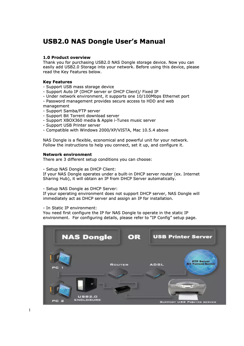 Page 1 de la notice Manuel utilisateur Lindy 42833