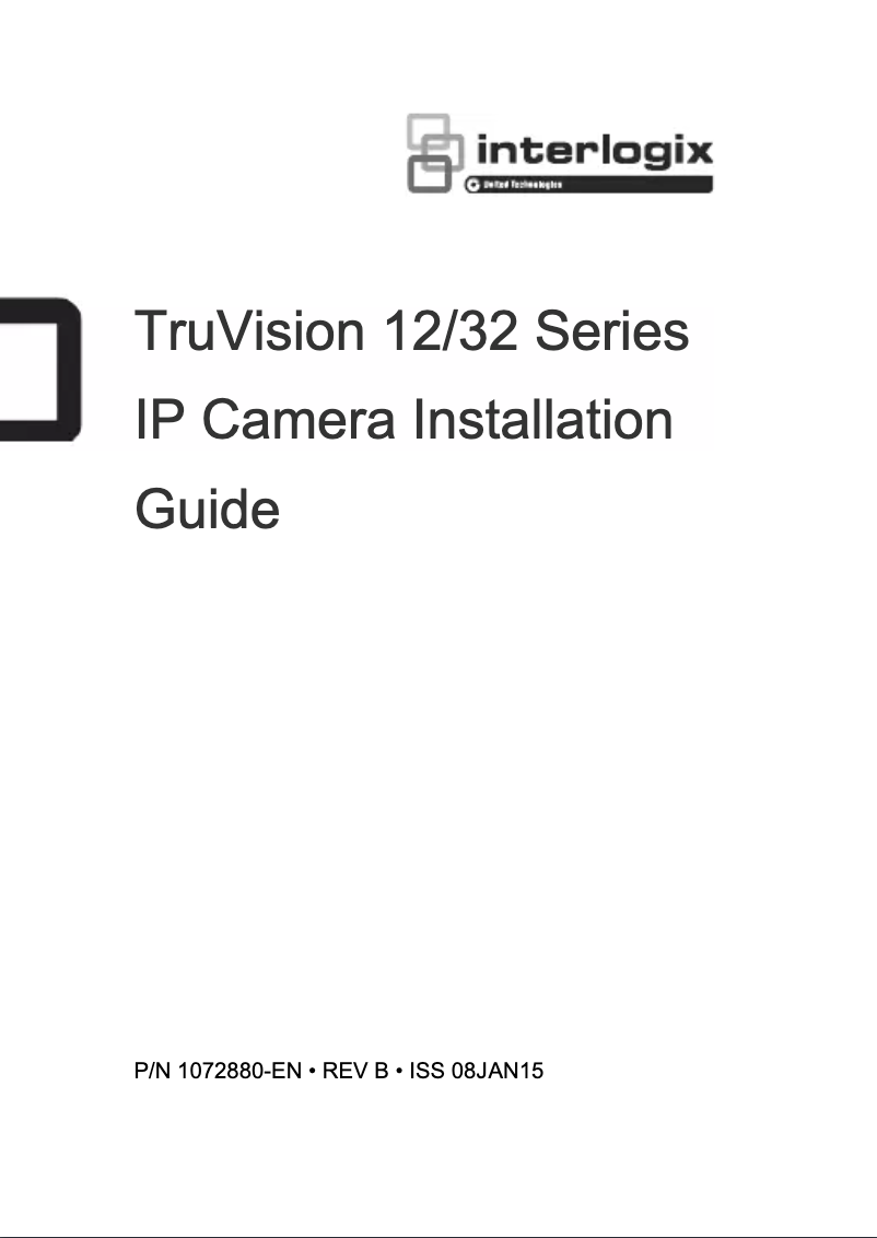Página 1 del manual Manual de usuario Interlogix TruVision TVD-1204