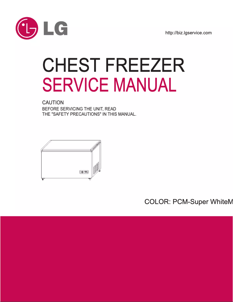 Page 1 de la notice Manuel utilisateur LG GCS165SVB