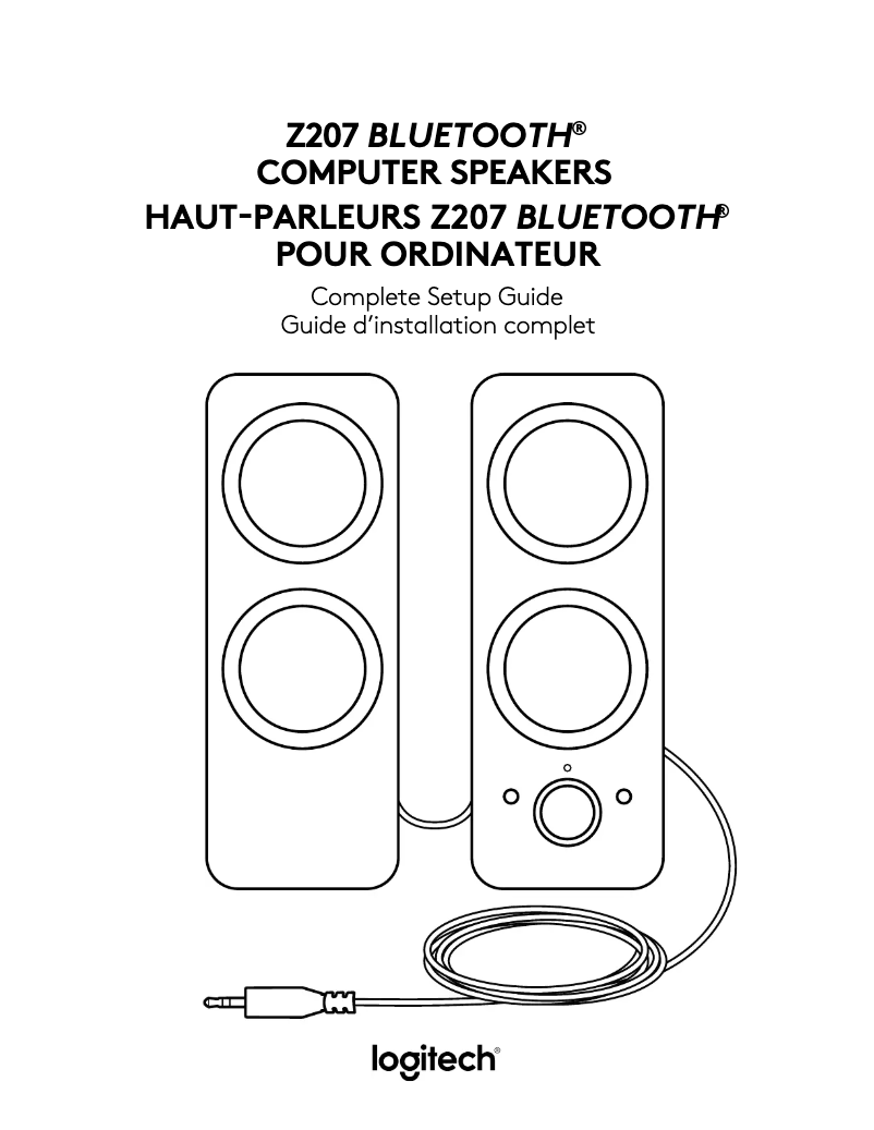 First page image of the manual for Z207