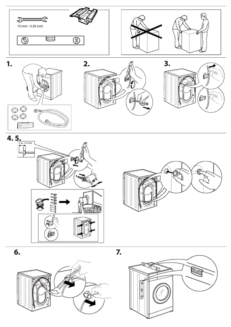 Page n°1 - Instructions de sécurité Privileg PWF X 1073 A