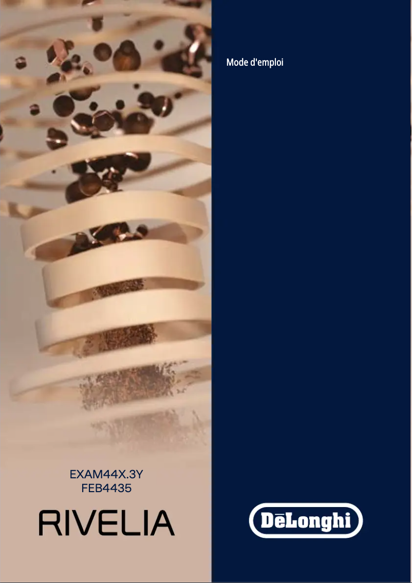Image de la première page du manuel de l'appareil Rivelia EXAM440.35.BG