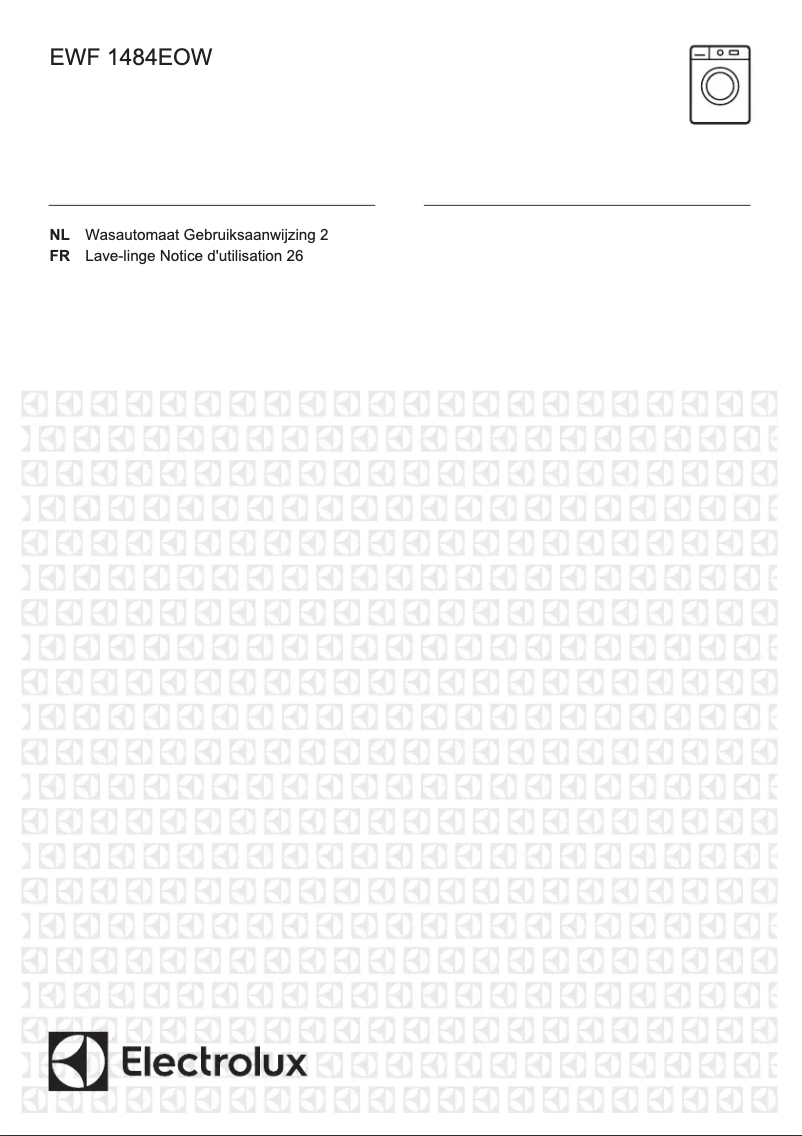 Page n°1 - Manuel utilisateur Electrolux EWF1484EOW