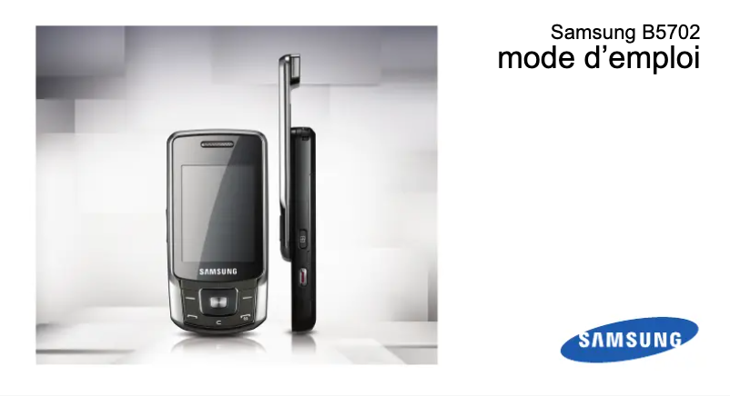 Image de la première page du manuel de l'appareil GT-B5702