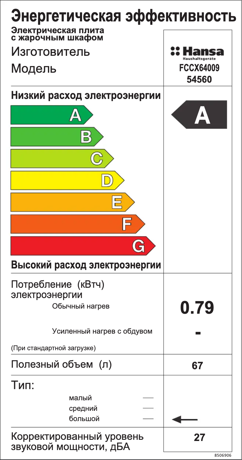 Image de la première page du manuel de l'appareil FCCX64009