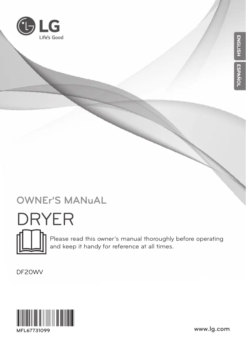 Página 1 del manual Manual de usuario LG DF20WV