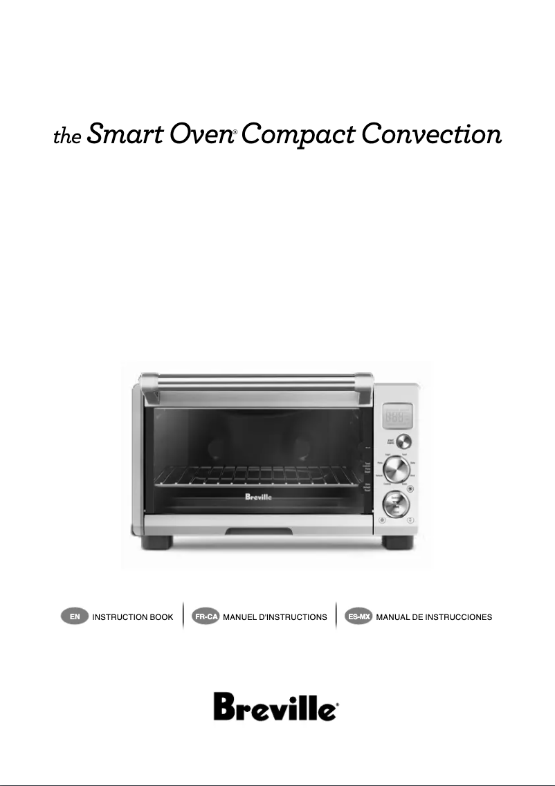Image de la première page du manuel de l'appareil the Smart Oven Compact Convection BOV670