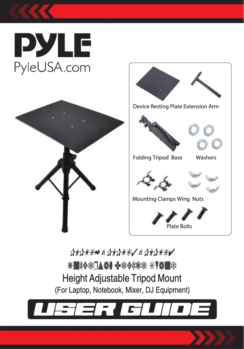 Page n°1 - Manuel utilisateur Pyle PLPTS4