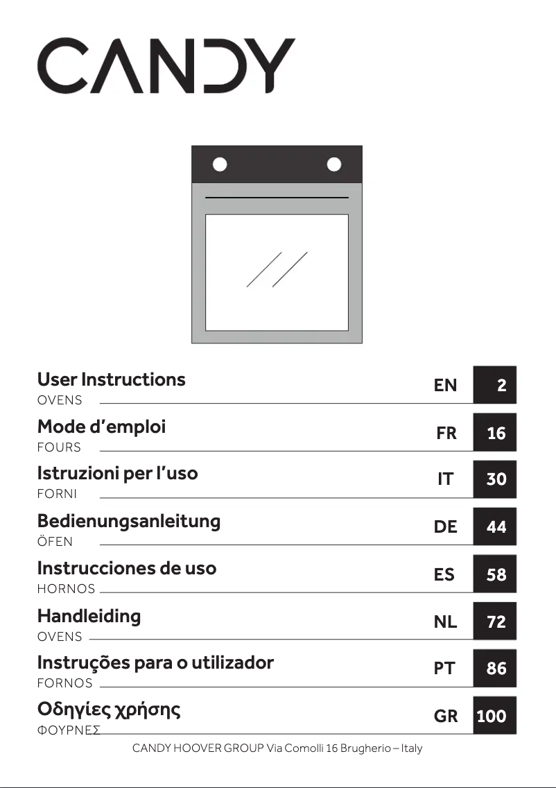 Image de la première page du manuel de l'appareil FIDC X602
