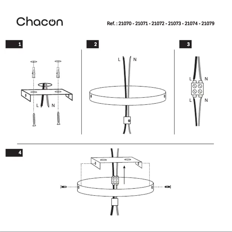 Página 1 del manual Manual de usuario Chacon 21074