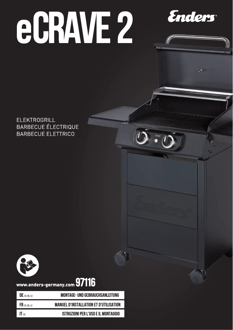 Page 1 de la notice Manuel utilisateur Enders eCrave