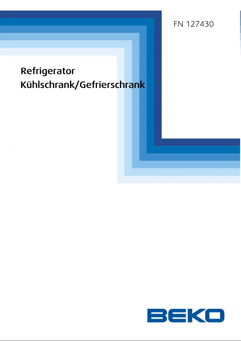 Image de la première page du manuel de l'appareil FN 127430