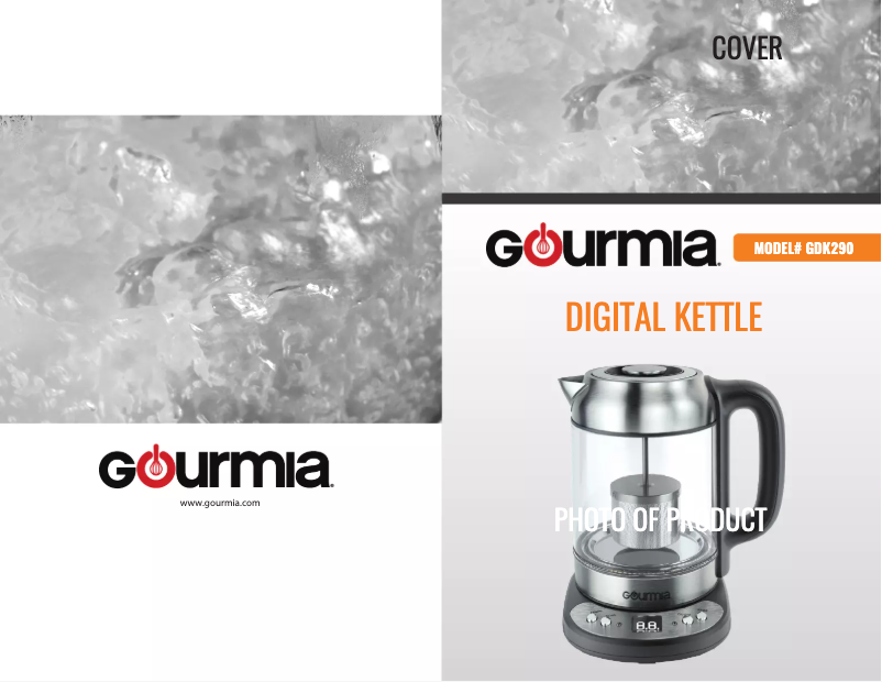 Página 1 del manual Manual de usuario Gourmia GDK290