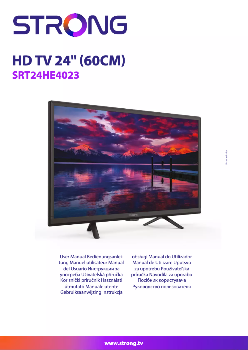 Page 1 de la notice Manuel utilisateur Strong SRT24HE4023
