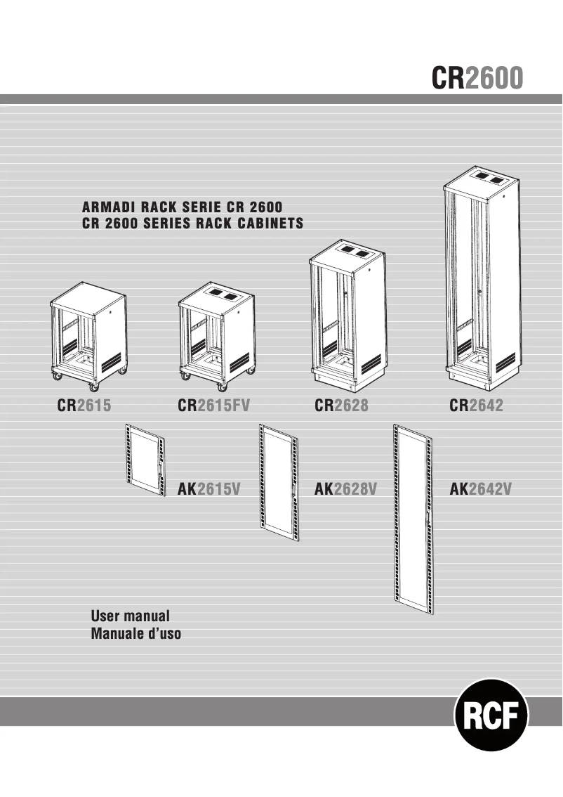 Image de la première page du manuel de l'appareil CR 2628