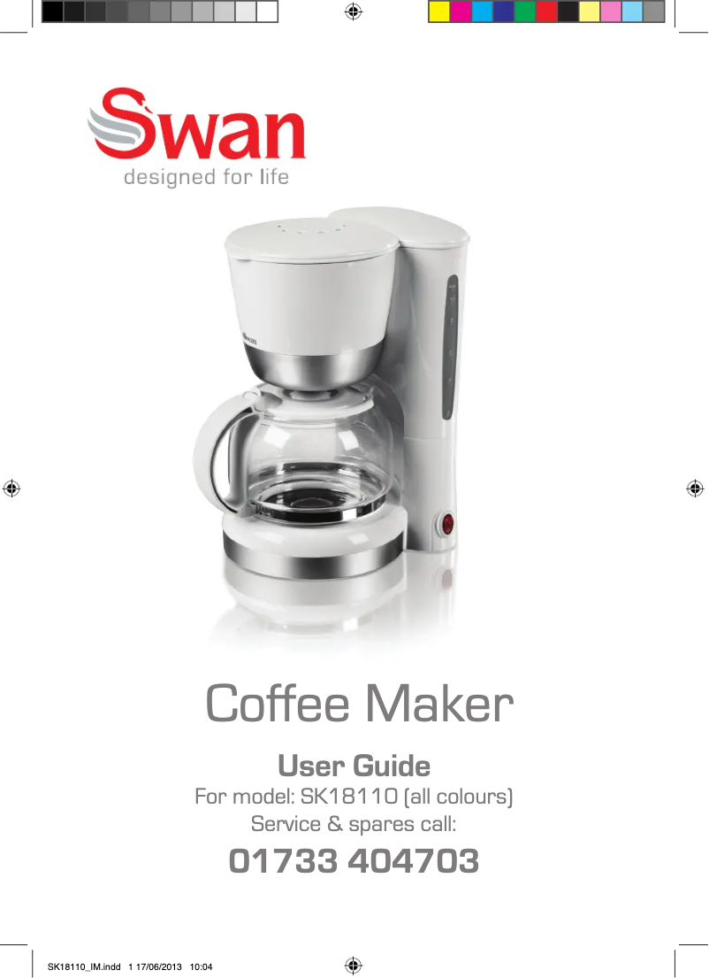 Page n°1 - Manuel utilisateur Swan SK18110