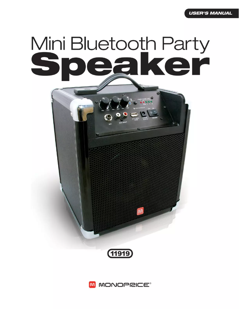 Image de la première page du manuel de l'appareil 111919